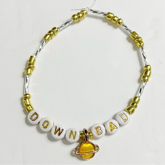 Taylor Swift Eras Tour Friendship Bracelet TTPD Down Bad - Picture 1 of 1